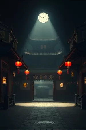 深夜便利店调查录海报：凌晨货架冷光与收银台