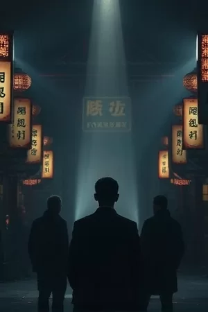 静默剪辑师海报：剪辑台与无声轨道波形